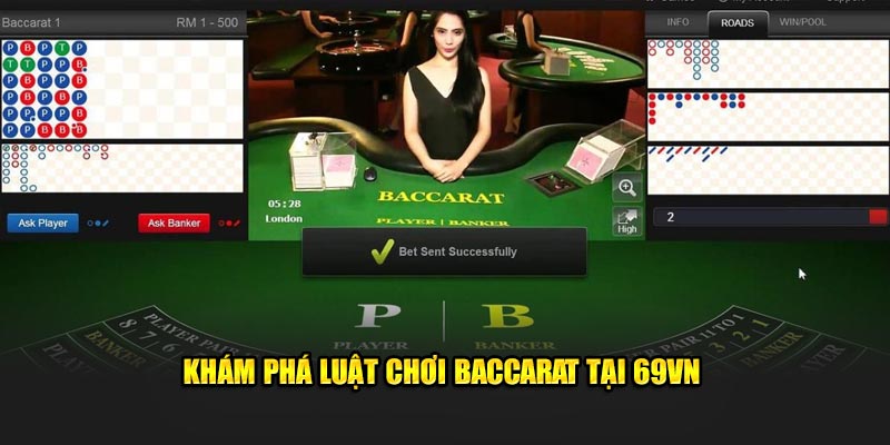 Khám phá luật chơi baccarat tại 69VN